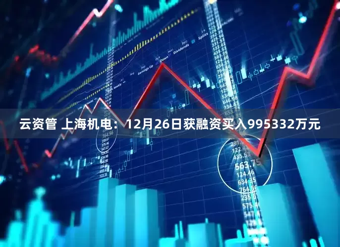 云资管 上海机电：12月26日获融资买入995332万元